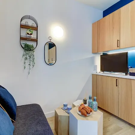 아파트 Le Minimaliste I Hypercentre Cosy & Moderne 디종